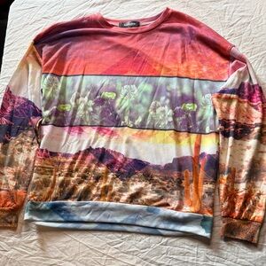 Workshop Republic Clothing Multicolor Scenic Sweatshirt